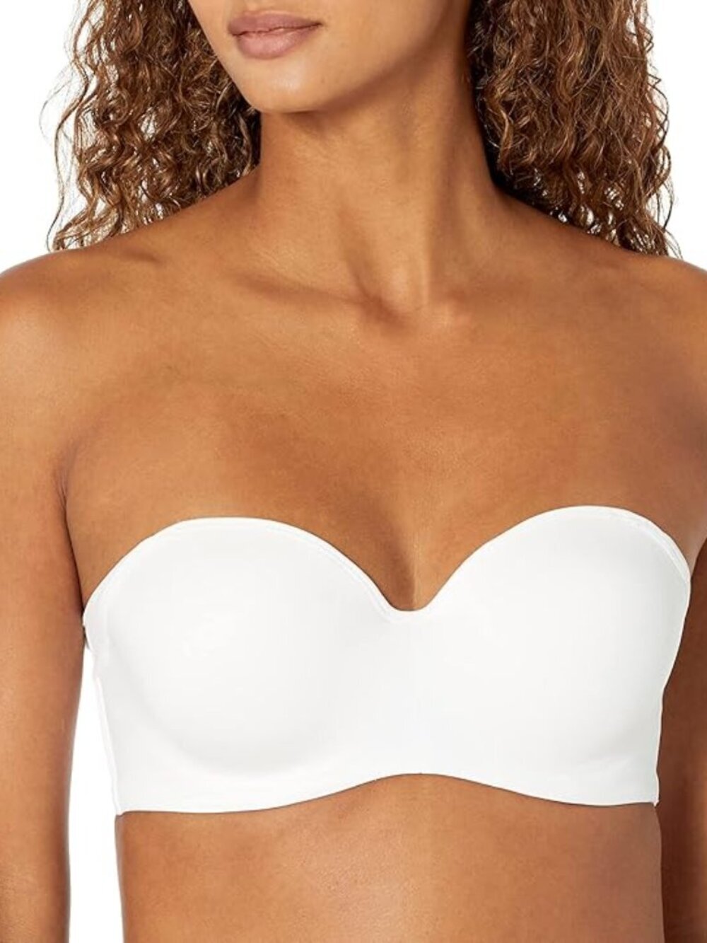 Bali Women's One Smooth U® Side & Strapless Bra White`36C